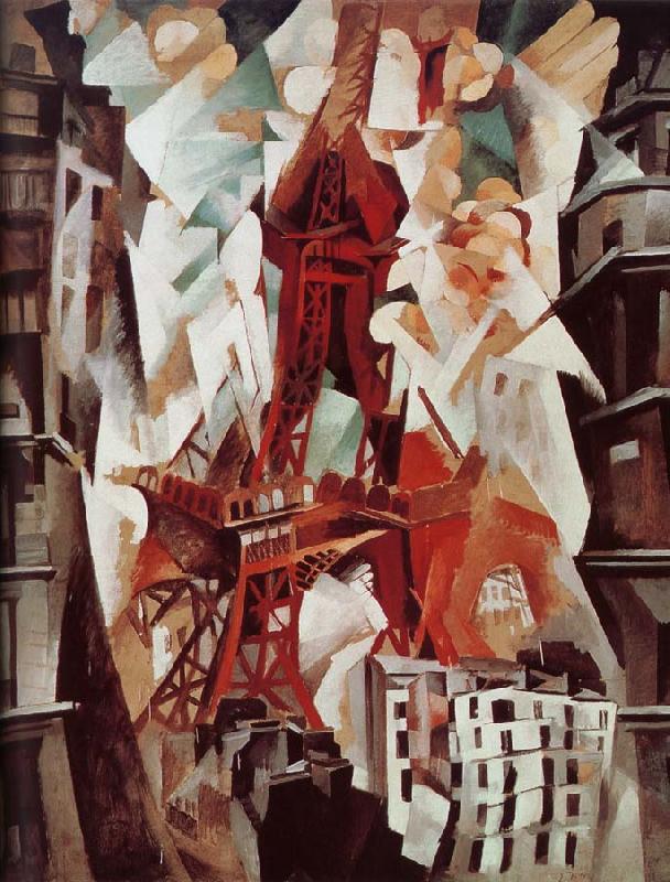 Delaunay, Robert Red Tower oil painting image